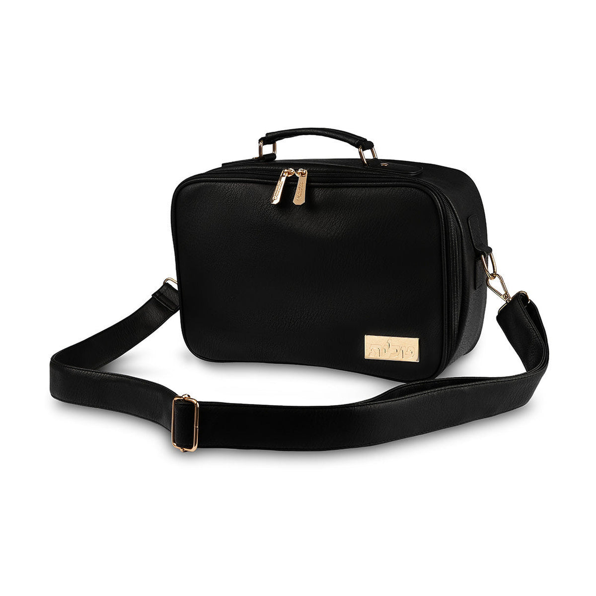 Black Tallit Bag - Crossbody - Leatherette