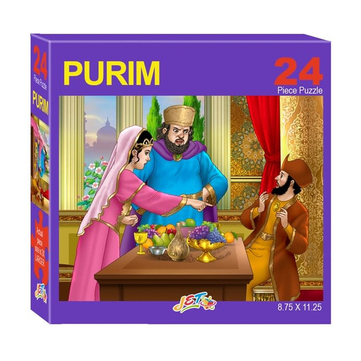 24-Piece Purim Puzzle