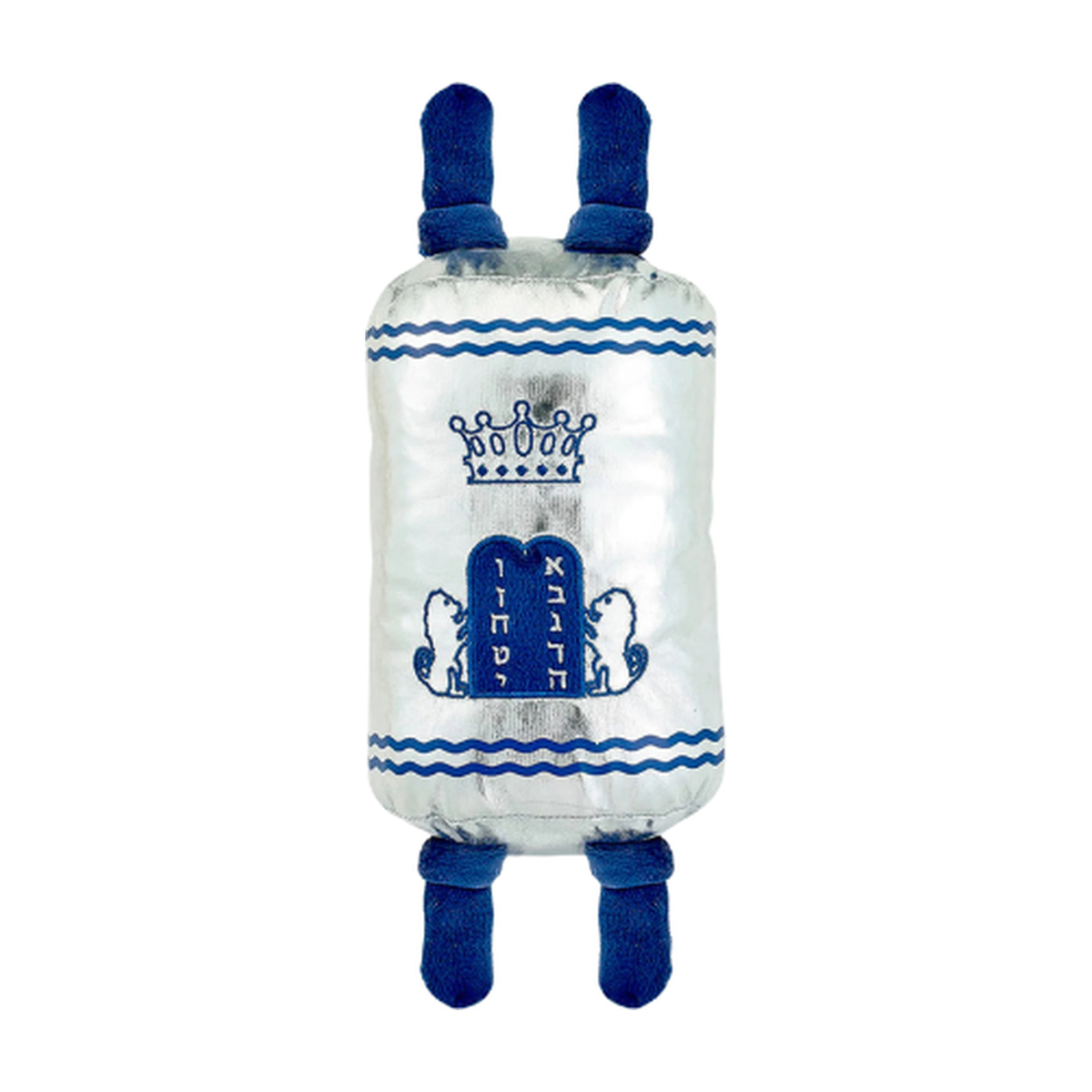 12" Silver Soft Torah - Plush Toy