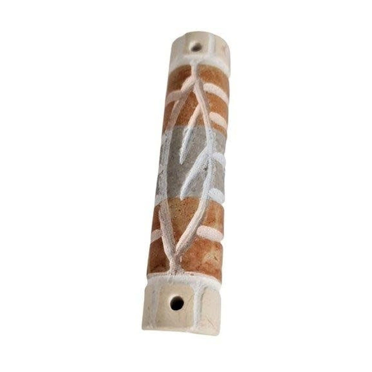 Jerusalem Stone Mezuzah Case, 7cm