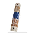 Jerusalem marble mezuzah case 7 cm