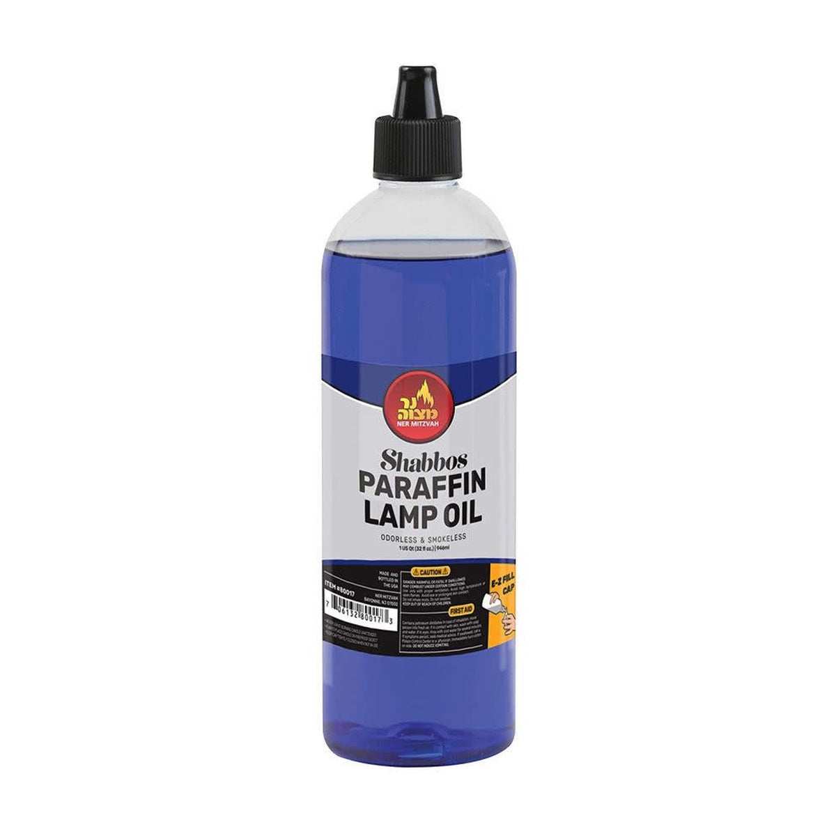 32oz Smokeless Paraffin Lamp Oil, Blue
