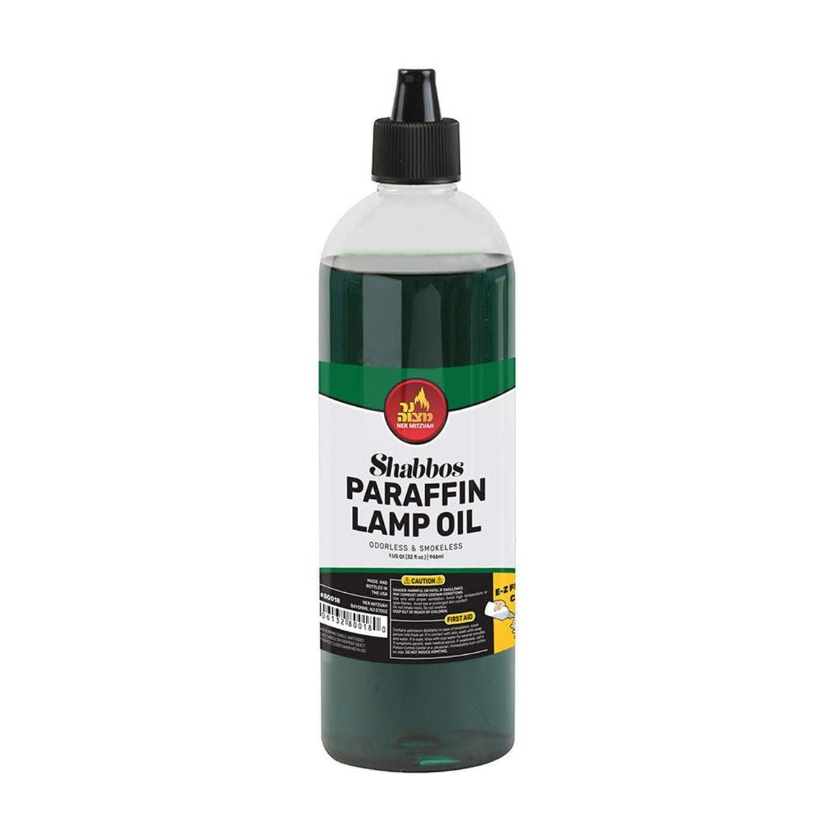 32oz Smokeless Paraffin Lamp Oil, Green