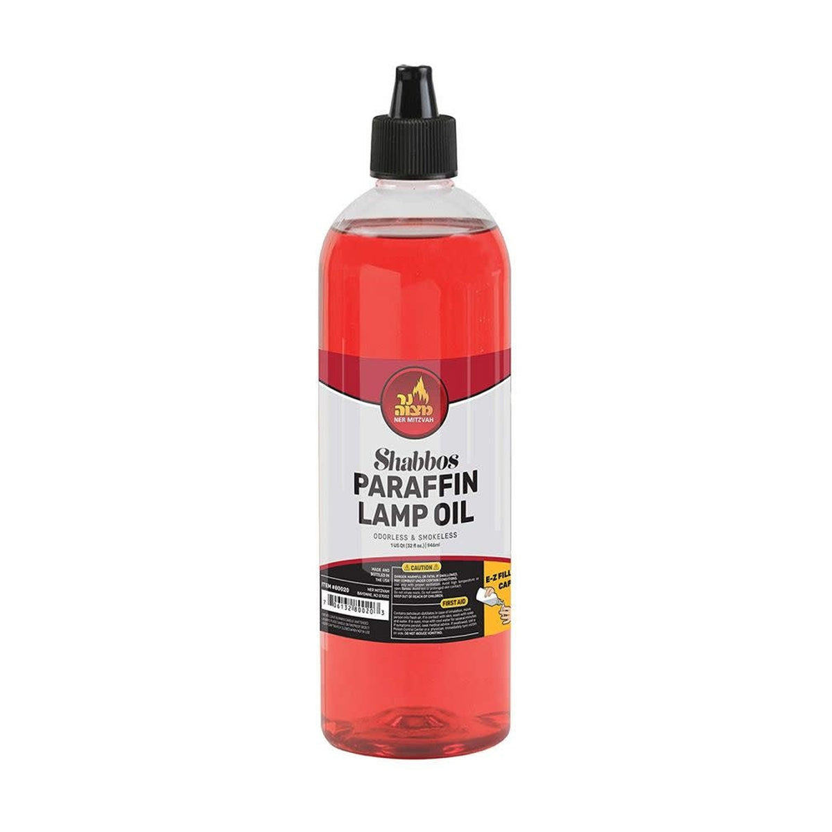 32oz Smokeless Paraffin Lamp Oil, Red