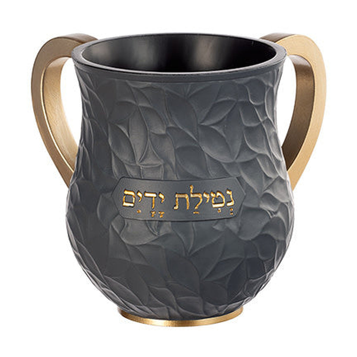 Washing Cup, Black and Gold, Polyresin