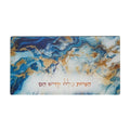 Glass Drip Tray - Blue Marble