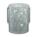 Clear Marble Design Washing Cup