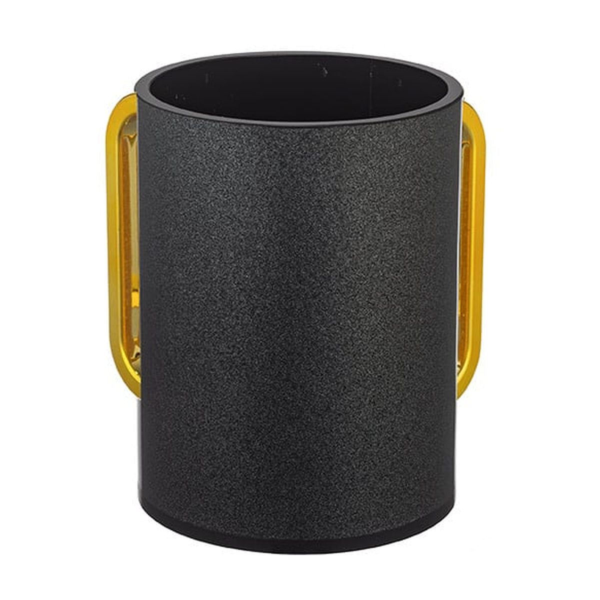 Modern Black and Gold Washing Cup