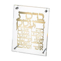 Business Blessing in Gold 24*23 cm