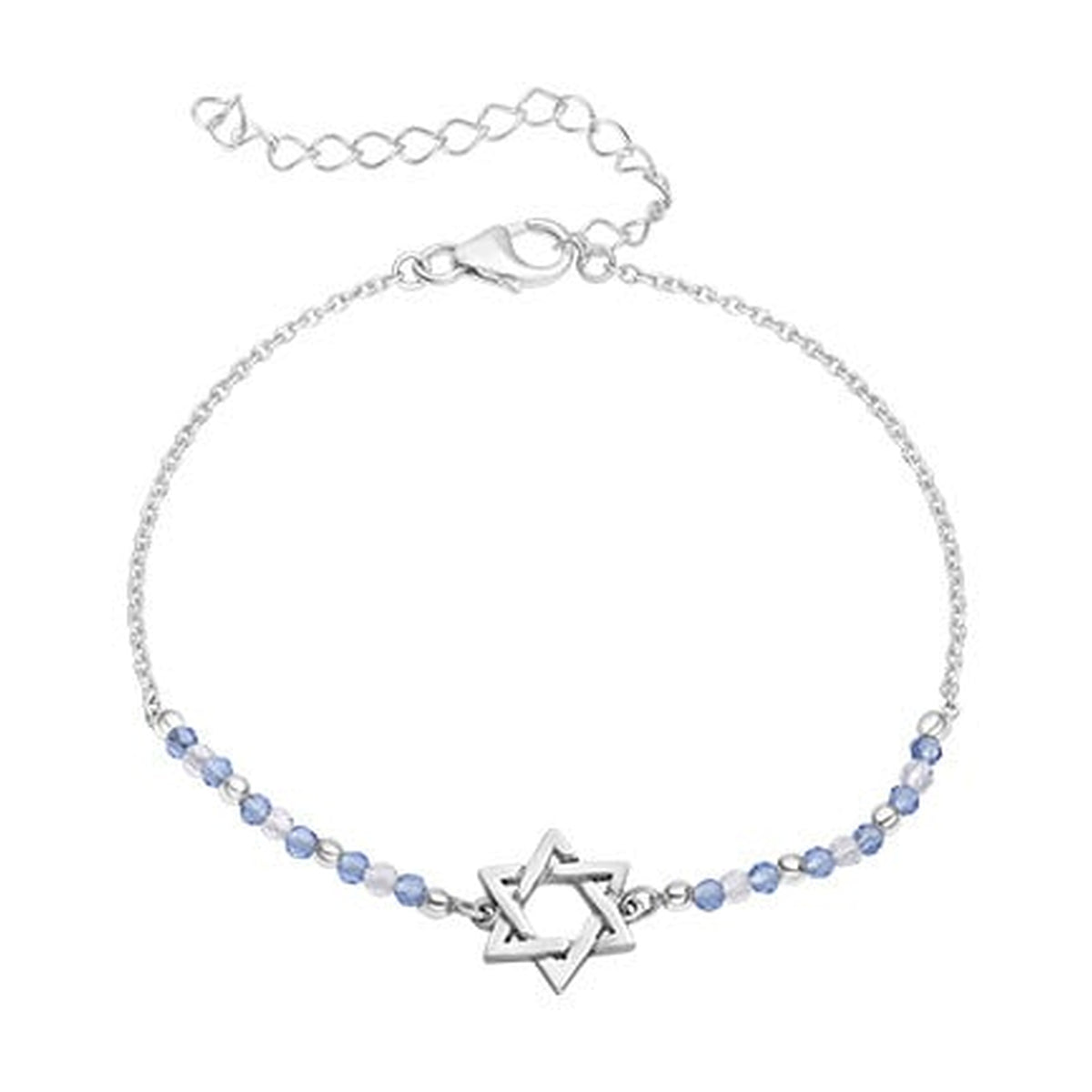 Bracelet - 925 Sterling Silver Magen David