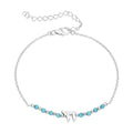 Bracelet - 925 Sterling Silver Chai