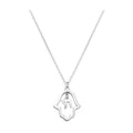 Necklace - 925 Sterling Silver Hamsa