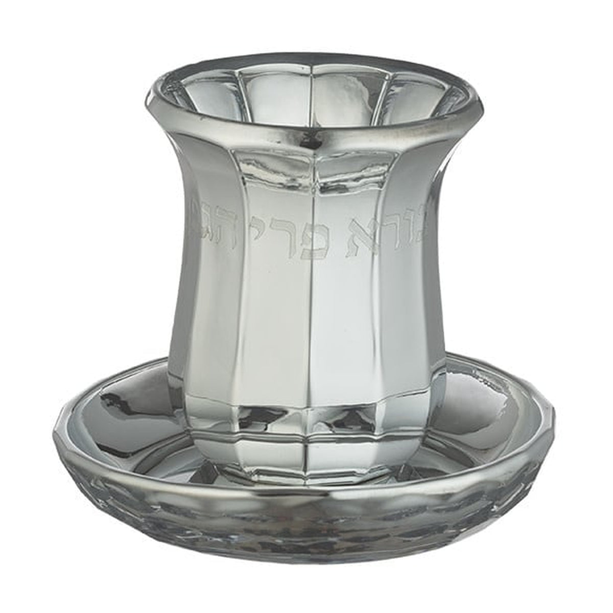 Kiddush Cup Set, Crystal