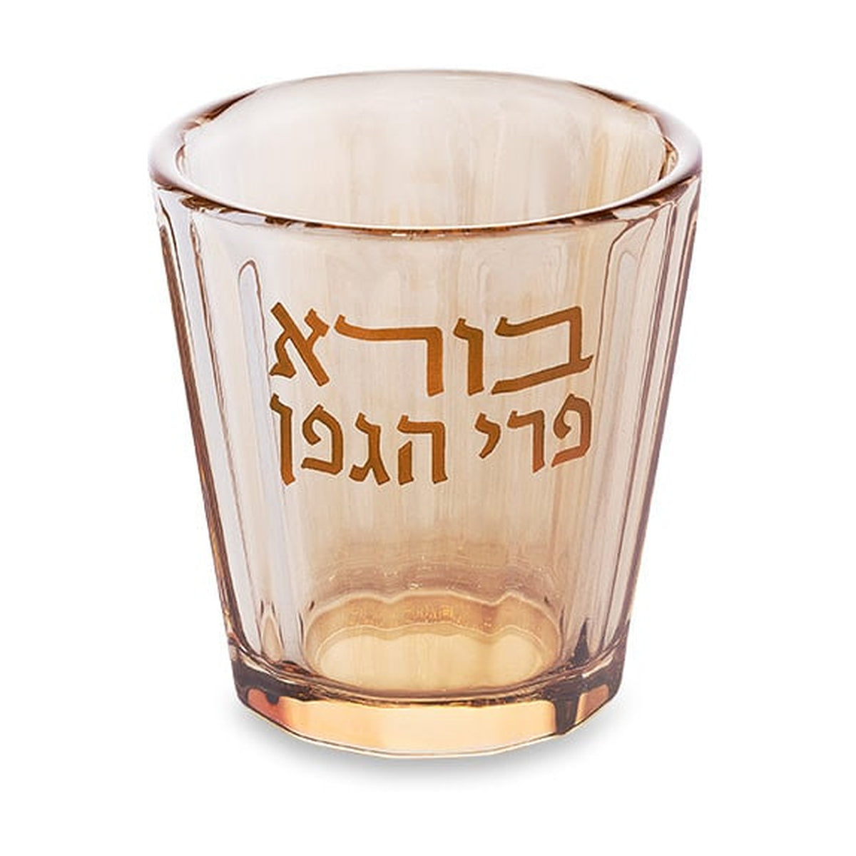 Gold Crystal Kiddush Cup