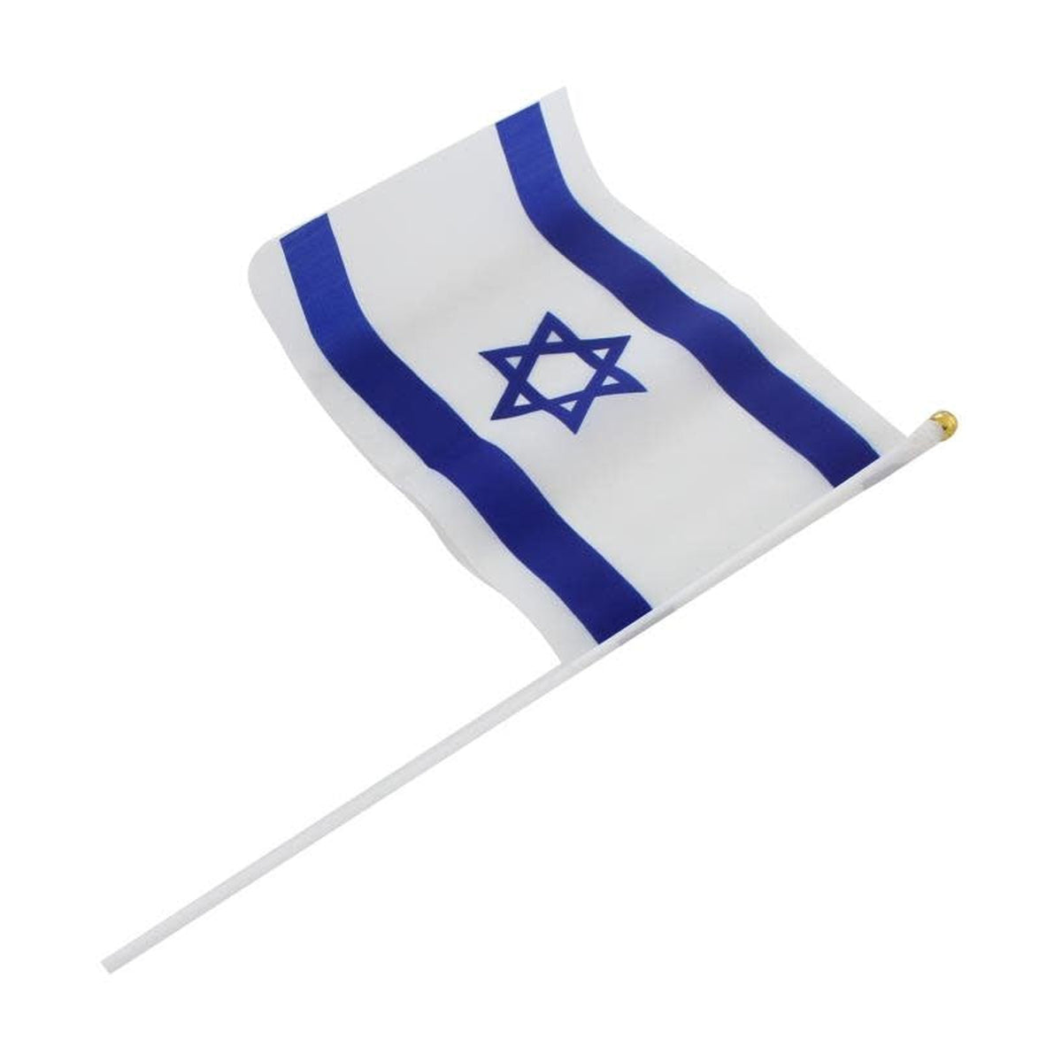 Handheld Israeli Flag, 21x14 cm