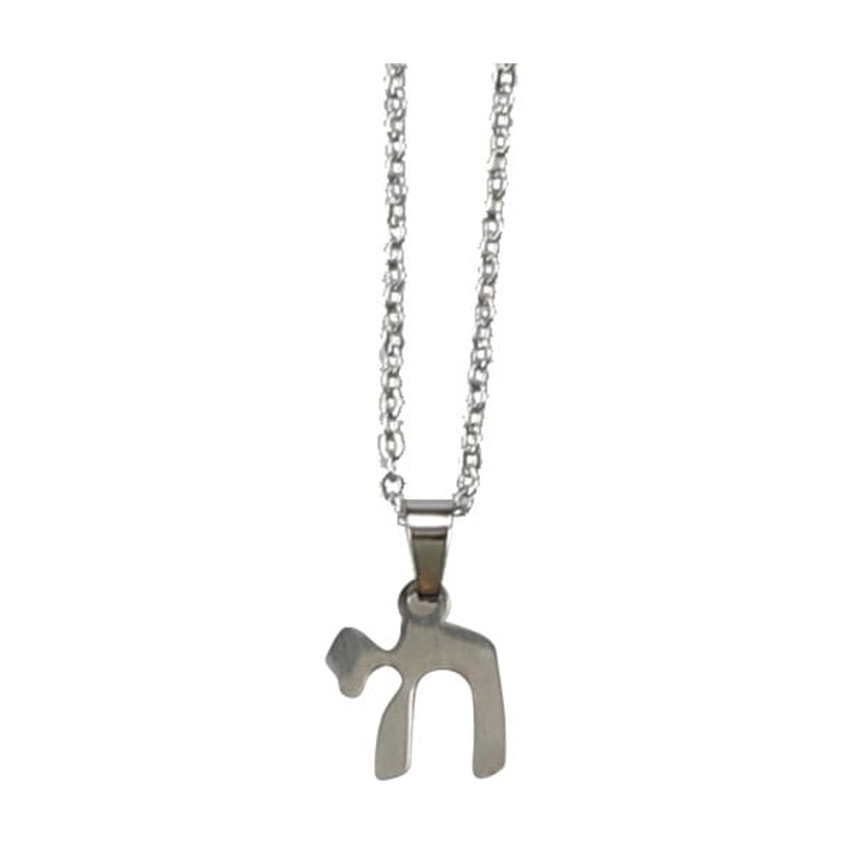 Stainless Steel "Chai" Necklace - 50 cm
