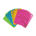 Aleph-Bet Stencil - Assorted Colours