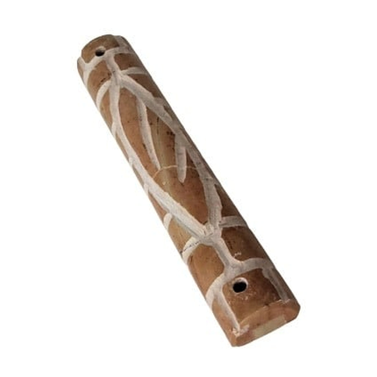 Jerusalem marble mezuzah case 10 cm