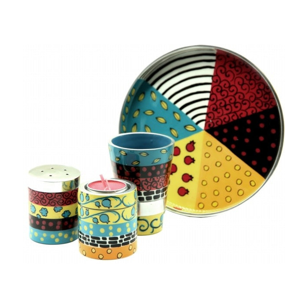 Havdallah Set with Round Tray