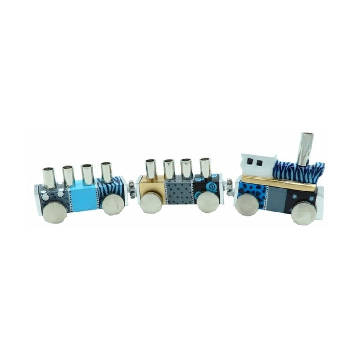 Chanukah Menorah, Train