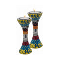 Candle Holders 12 Cm Yellow
