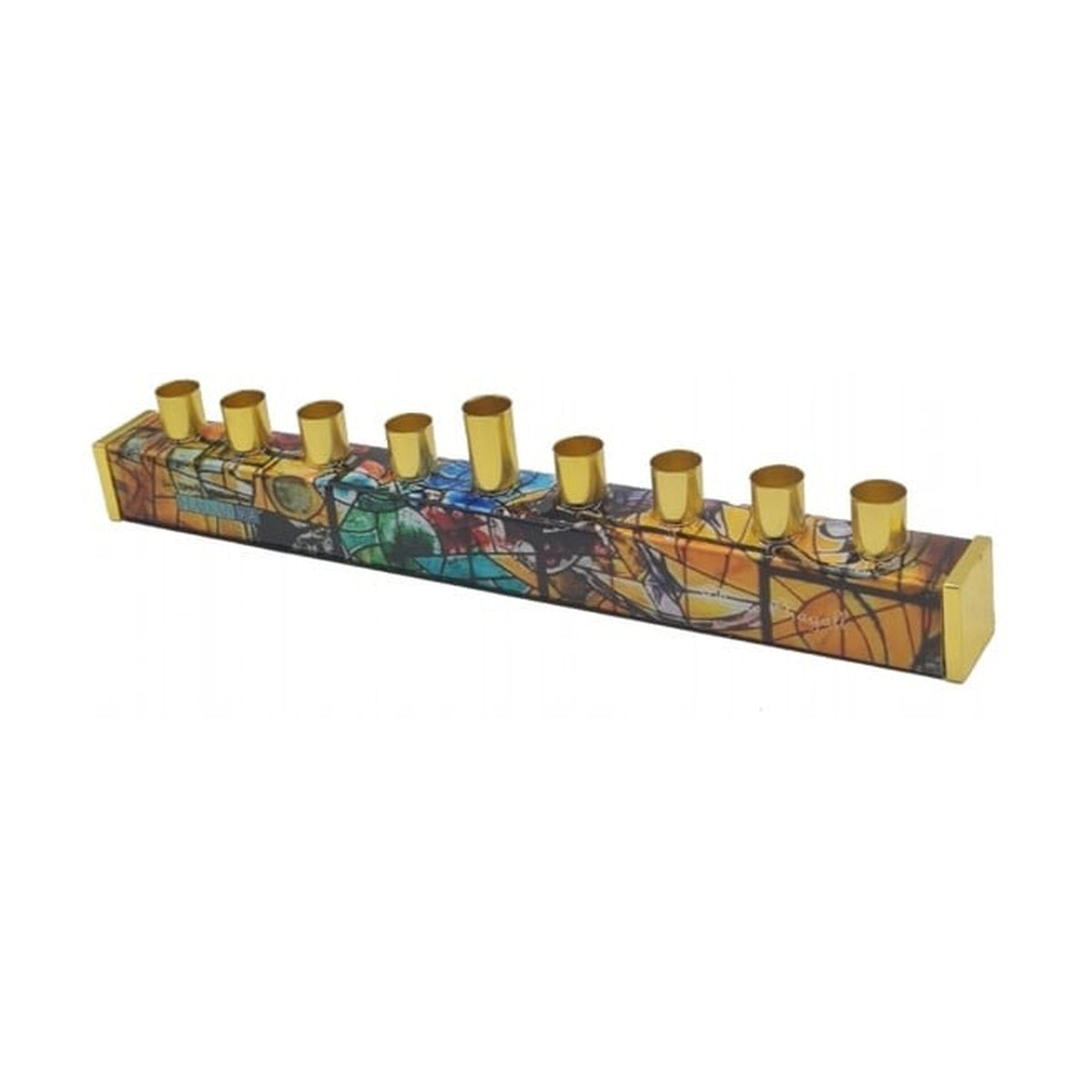 Strip Menorah, Chagall Windows, Multicolour