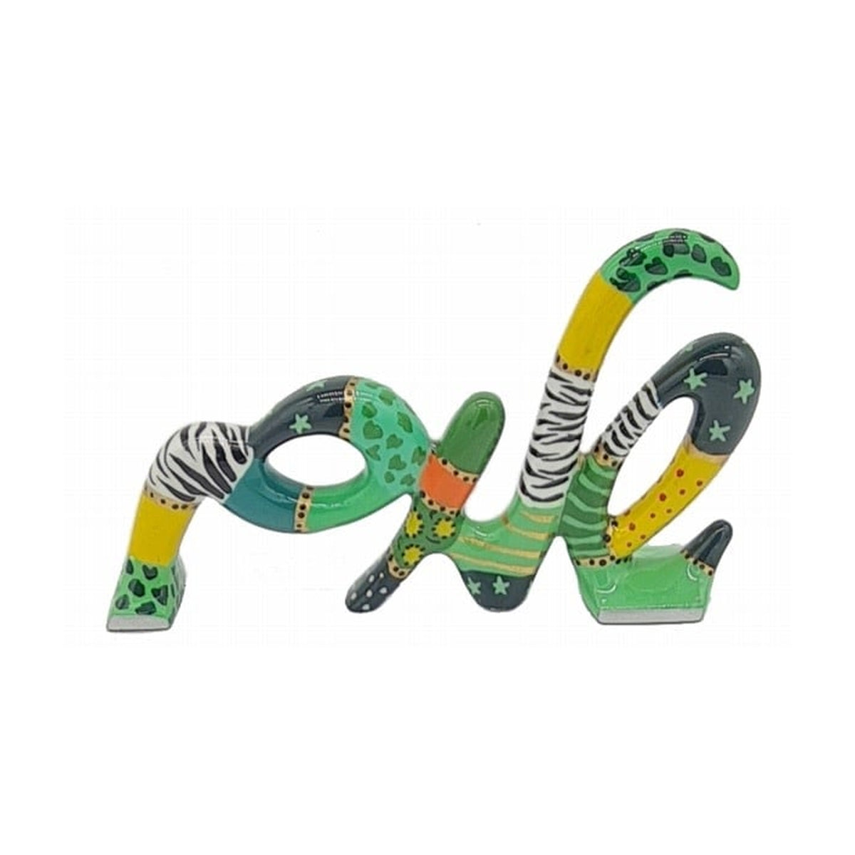 Stand Word PEACE Green