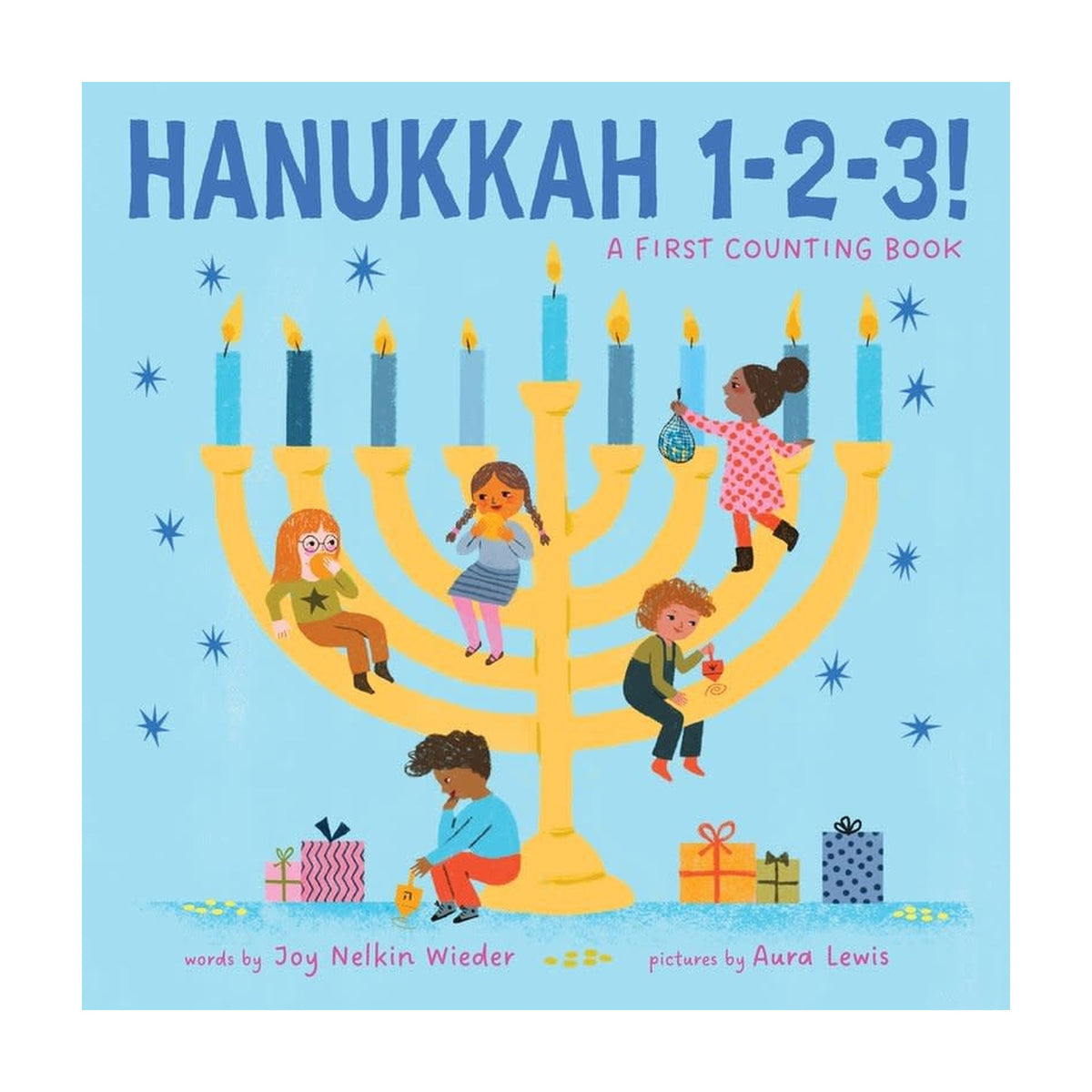 Hanukkah 1-2-3!: A First Counting Book (A Jewish Holiday Concept Book)