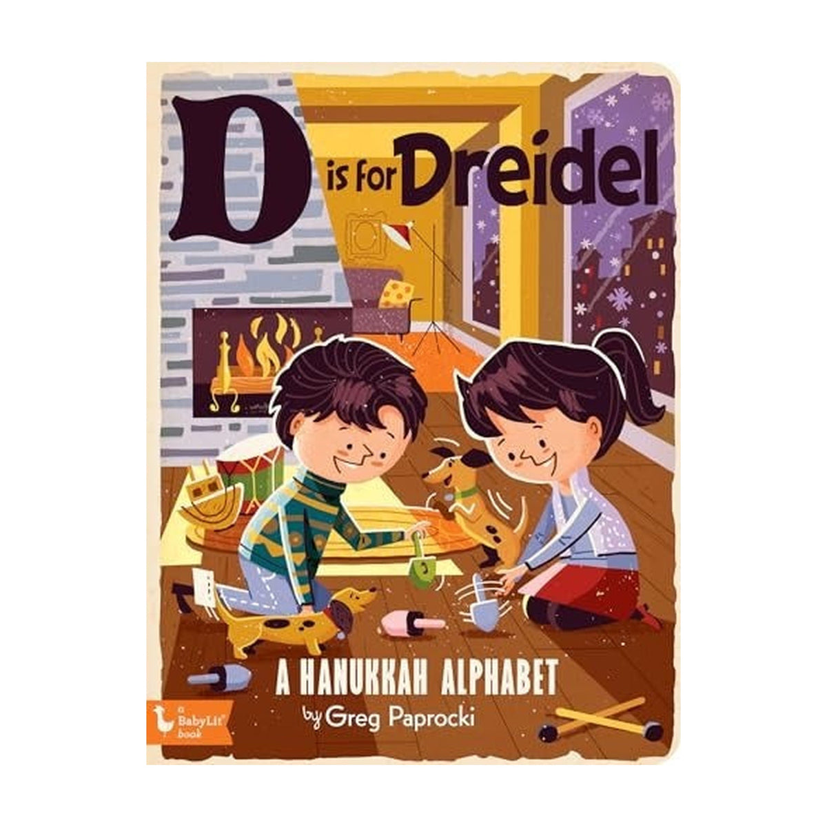 D Is for Dreidel: A Hanukkah Alphabet (BabyLit)