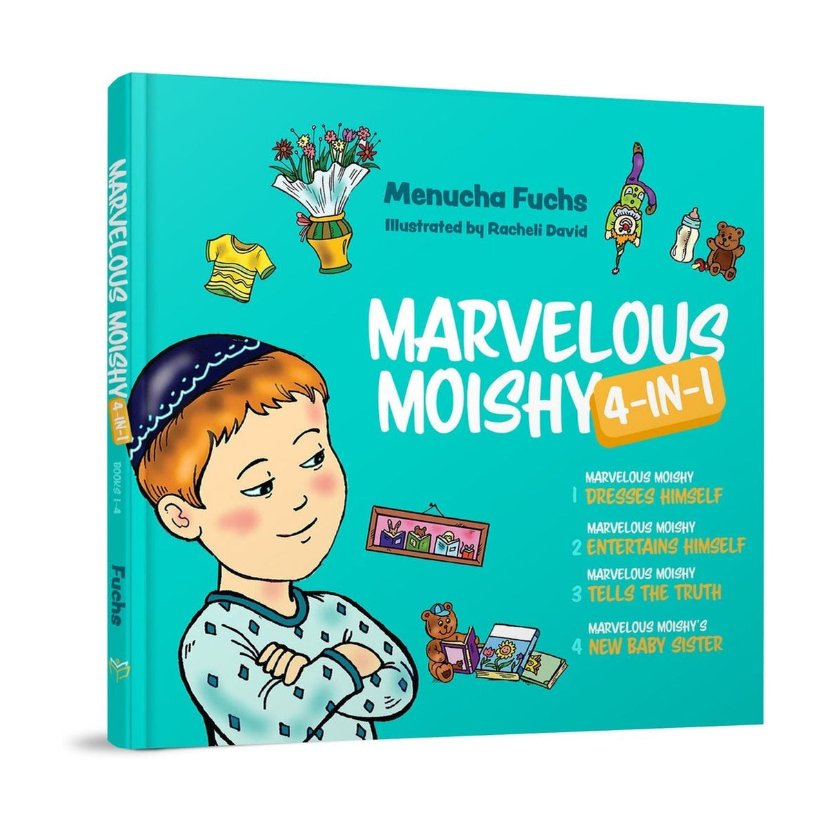 Marvelous Moishy, 4-in-1 (Books 1-4)