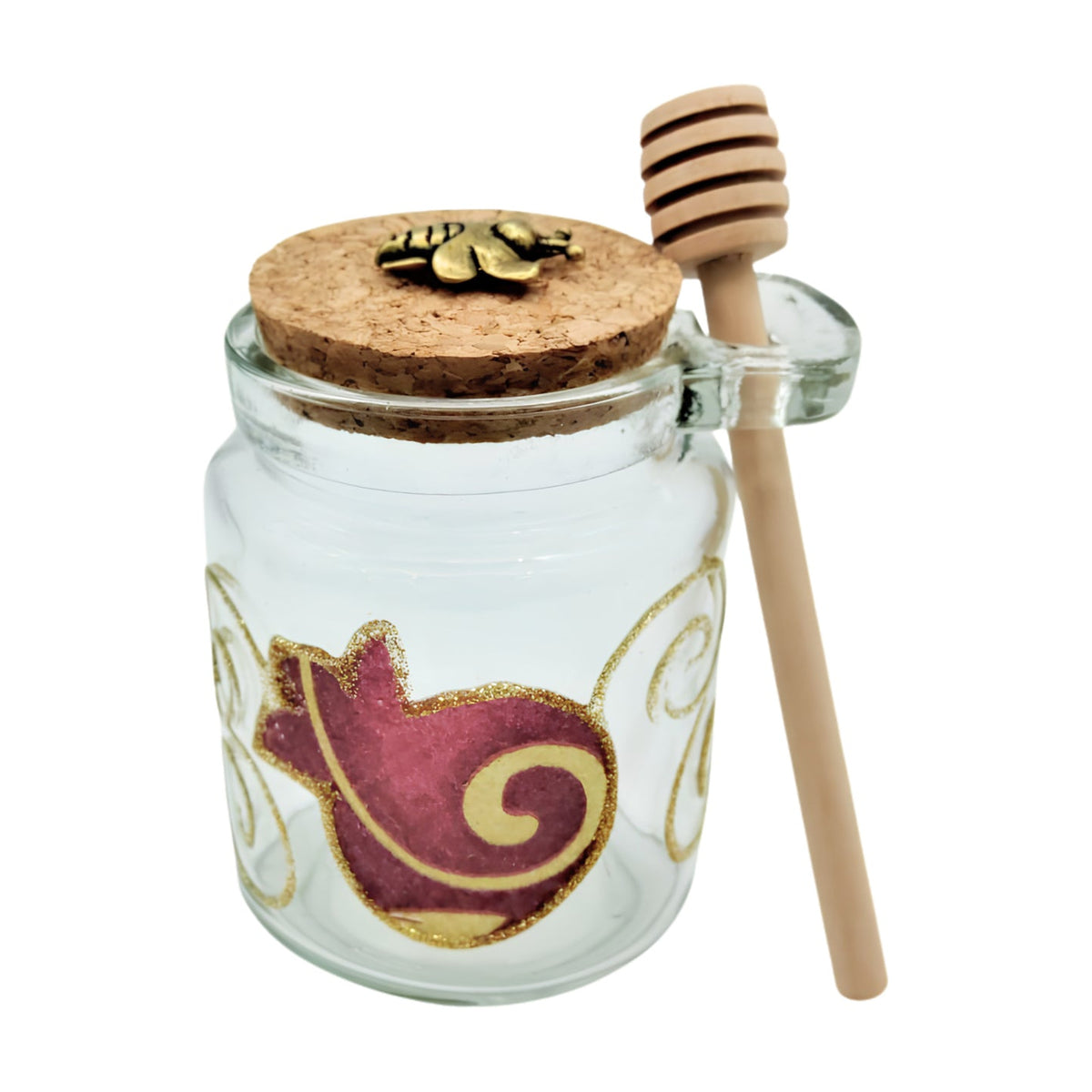 Glass Honey Dish