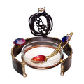 Honey Dish with Spoon