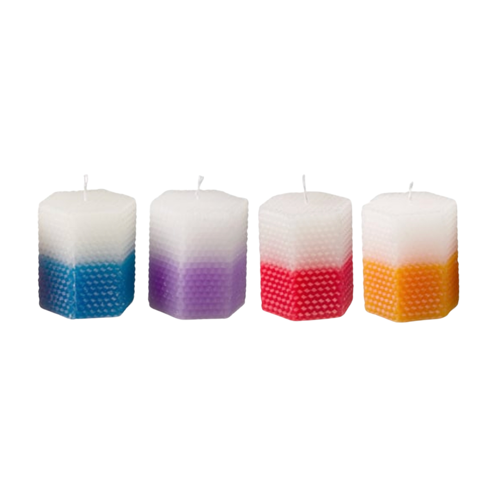 Havdallah Candle, Freestanding, Assorted Colours