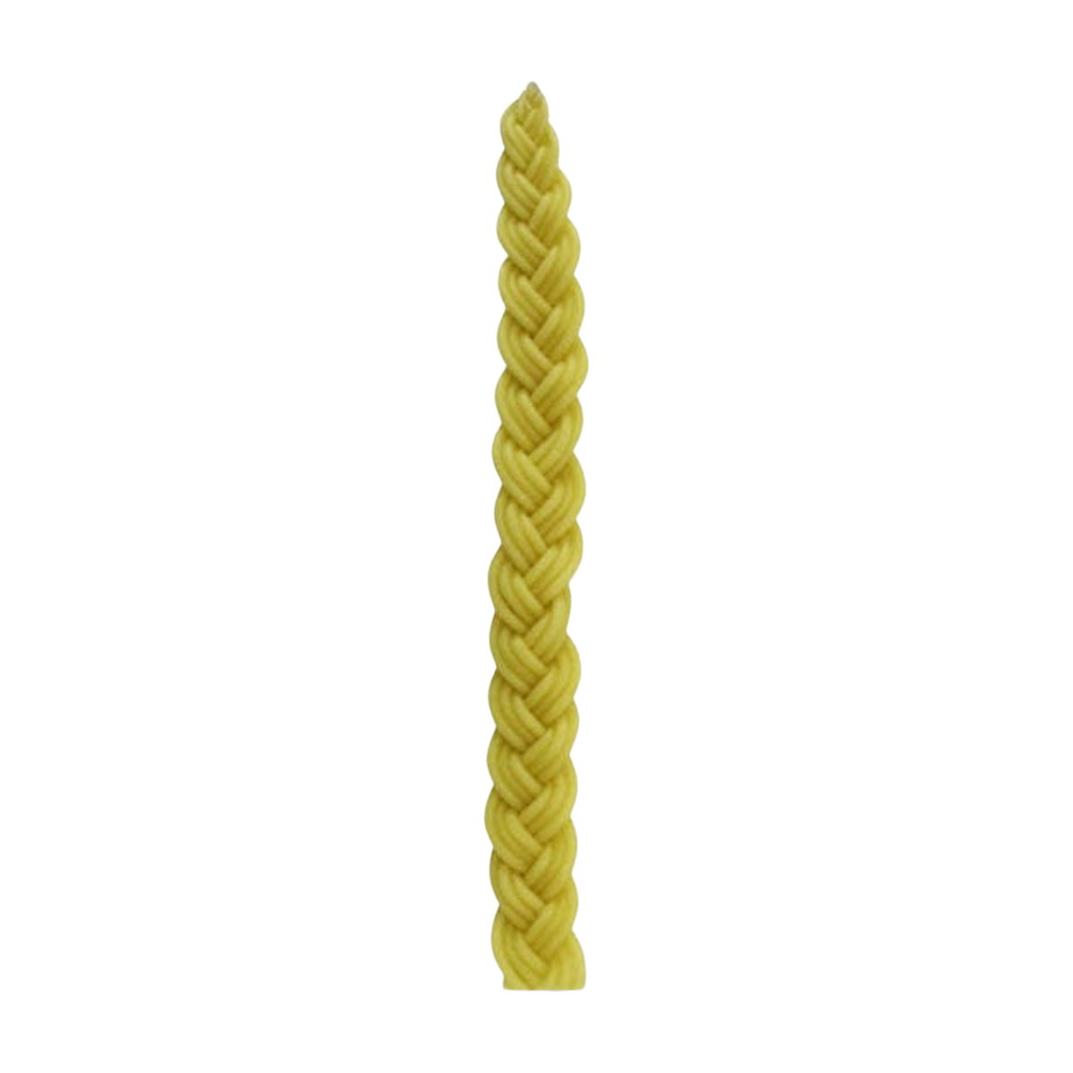 Large Natural Beeswax Havdallah Candle