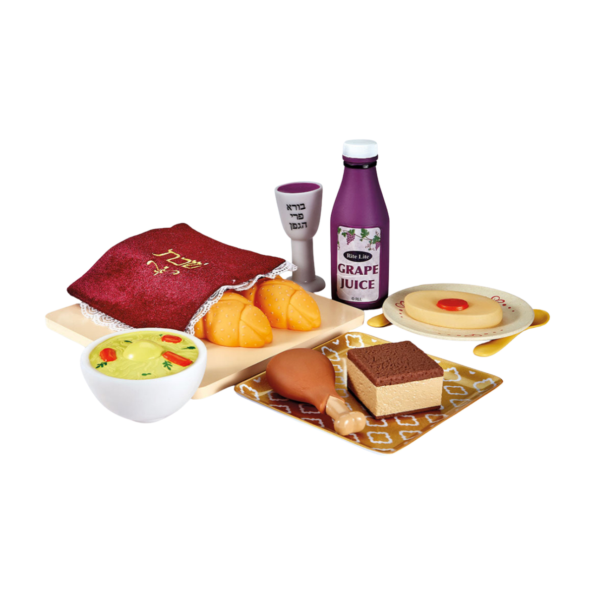 My First Shabbat Food Set,Vinyl