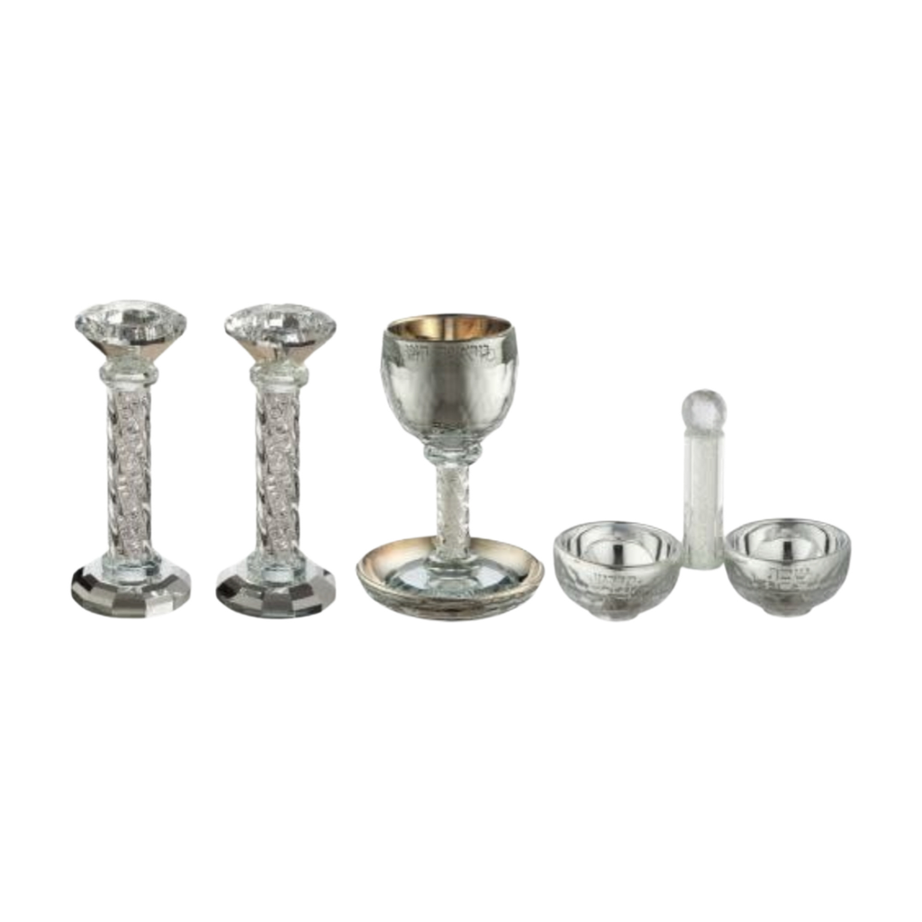 Shabbat Set, Crystal