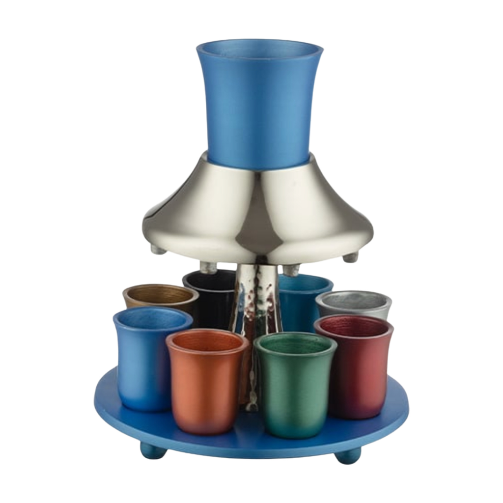 Kiddush Fountain, Multicolour