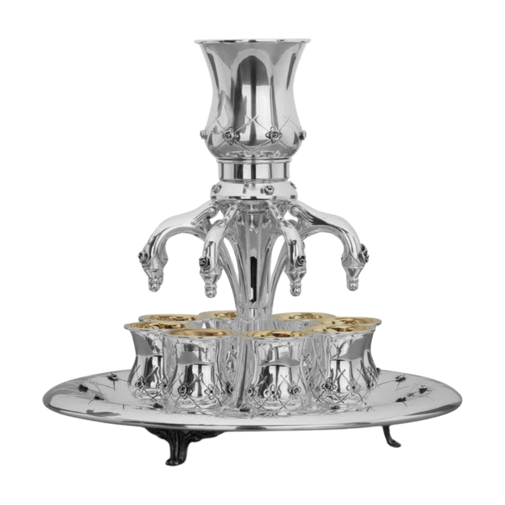 Kiddush Fountain, Sterling Silver