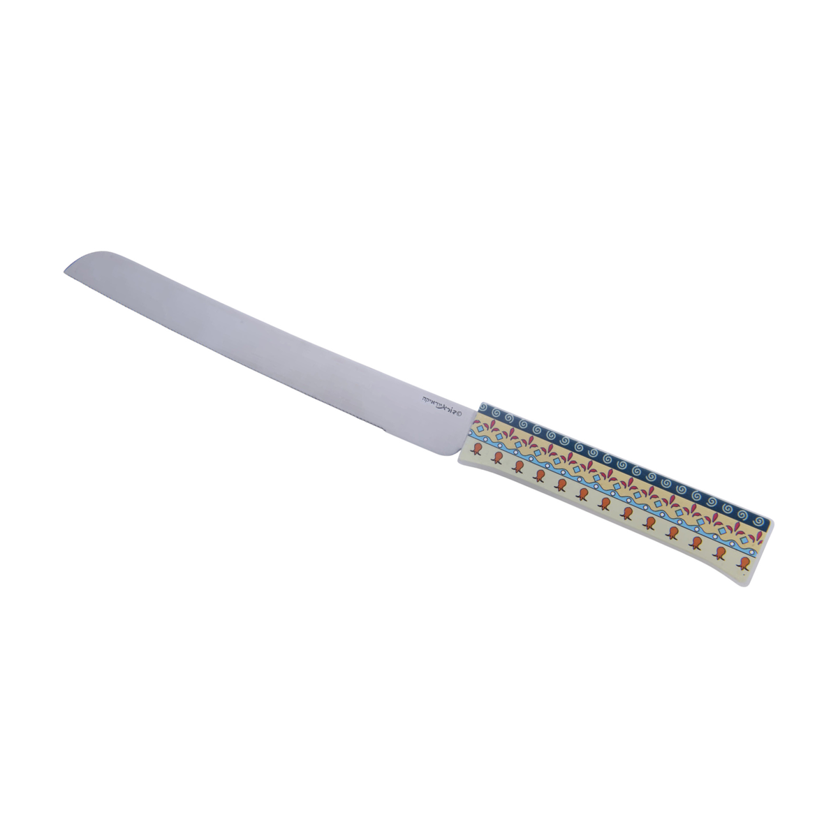 Challah Knife, Glass Handle