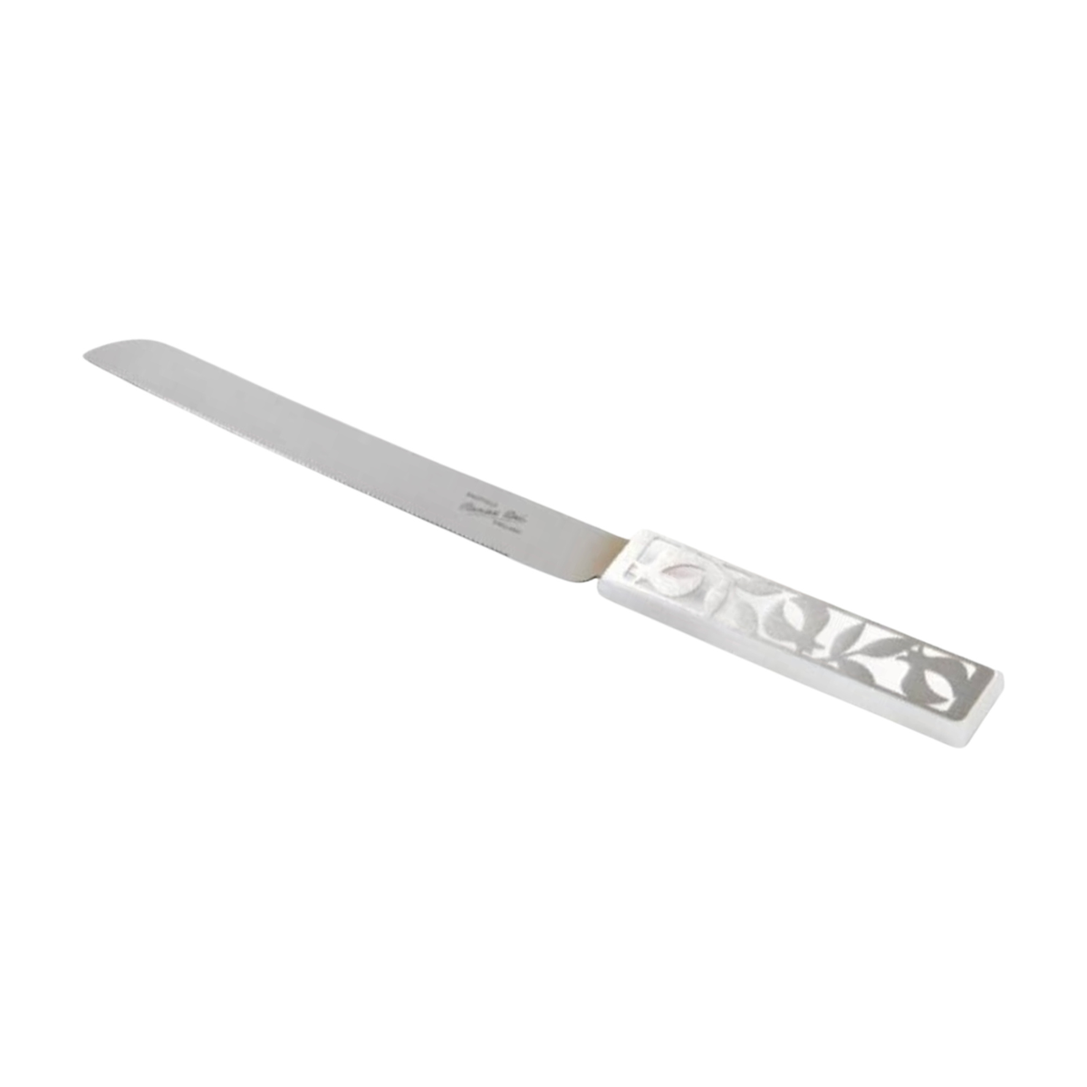 Challah Knife with Laser-Cut Handle