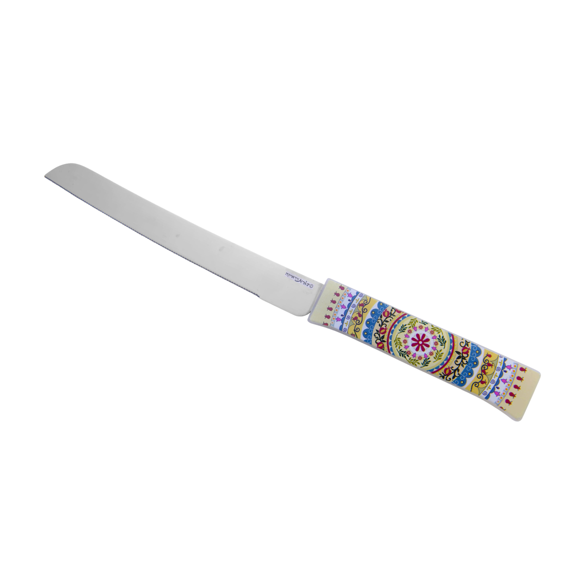 Challah Knife, Glass Handle