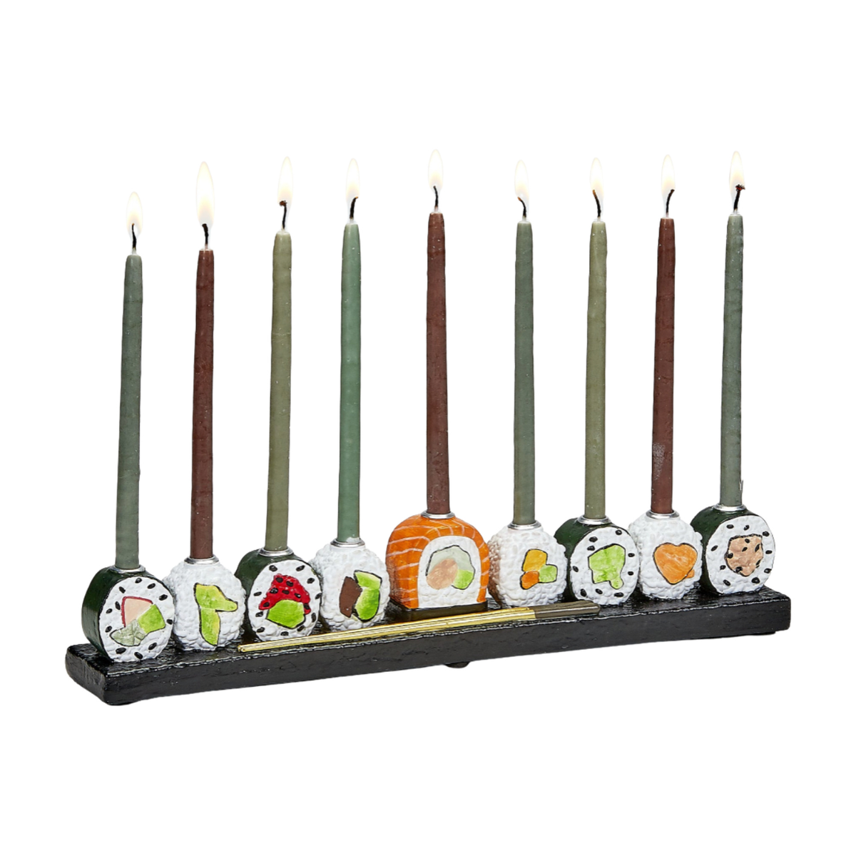Sushi Menorah
