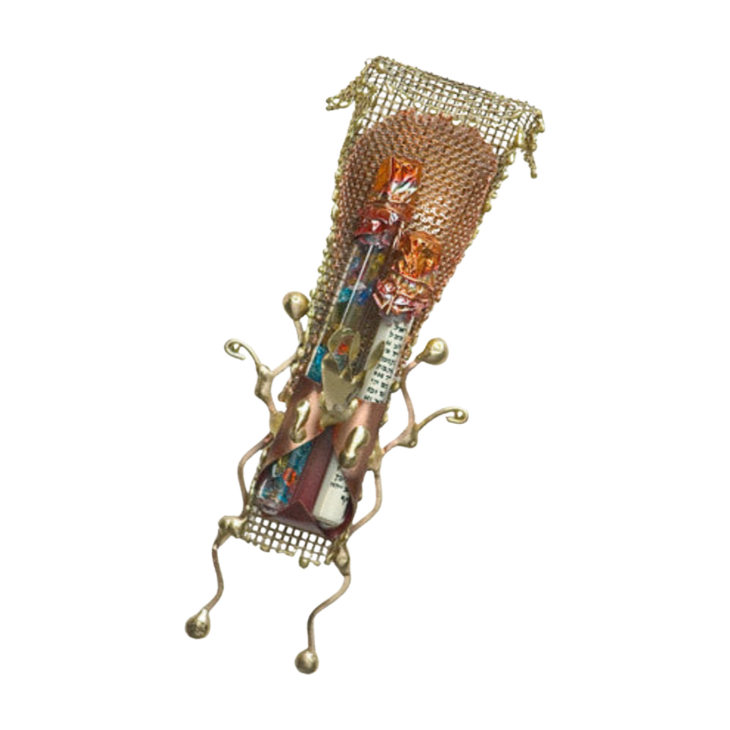 Wedding Glass Mezuzah