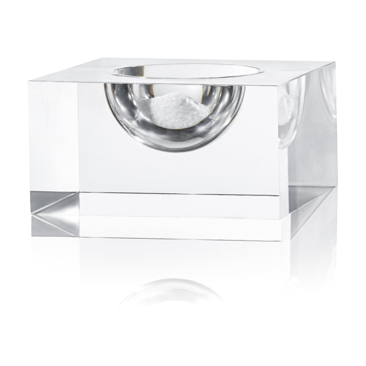 Elegant Lucite Salt Dish