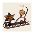 Menorah with Dreidel