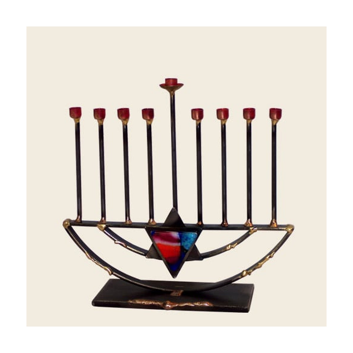 Menorah, Magen David