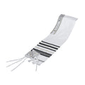 Tallit, Synthetic, Black & Gold Stripes