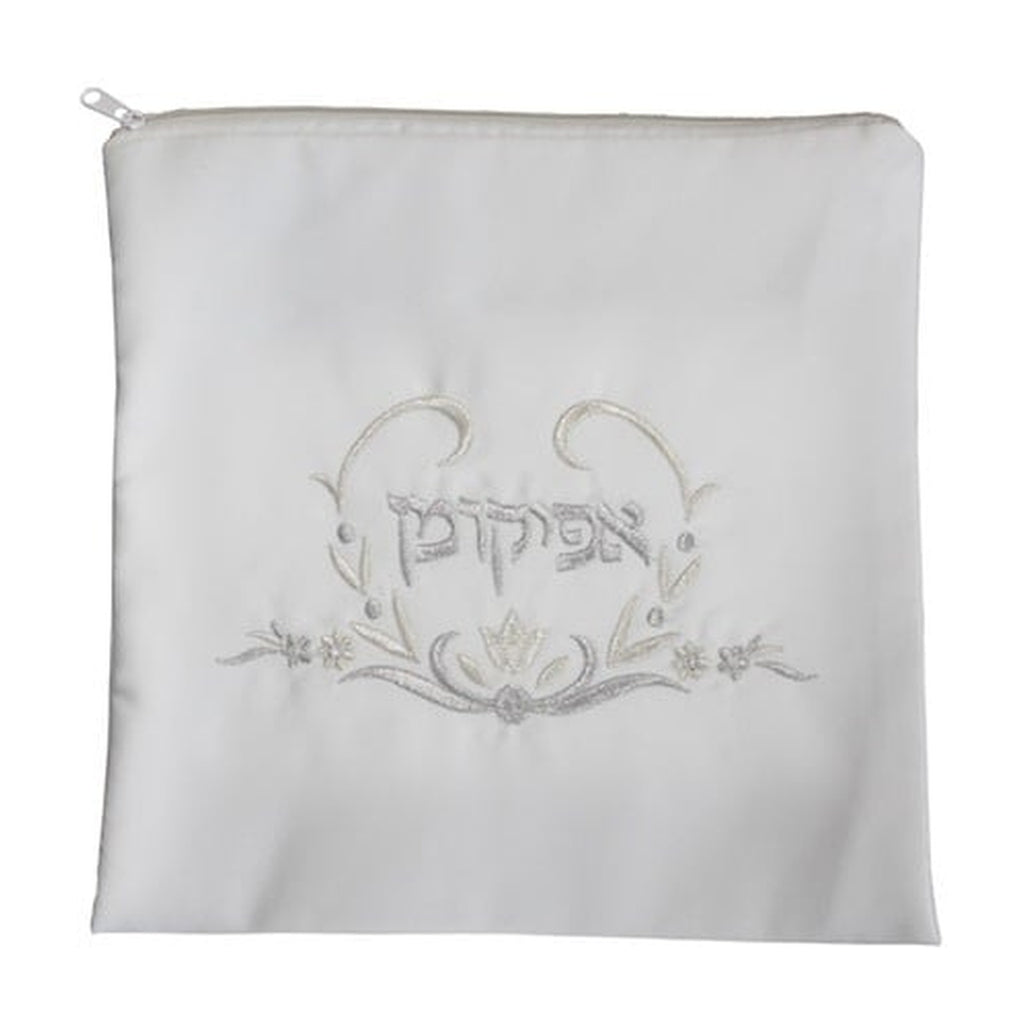 Satin Afikoman Pouch, Embroidered