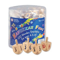 Medium Wooden Dreidels - Bulk Pack (100pcs)