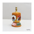 Dreidel with Stand, Orange Sports Design